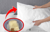 Ruột gối ố vàng giặt mãi không sạch, đem ngâm cùng thứ rẻ tiền này là trắng tinh, thơm phức