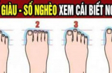 Chuyên gia tướng số nói: Nhìn bàn chân biết ngay bạn thuộc 9 quý tướng này không, chuẩn hơn nhìn mặt