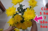 Sáng sớm mùng 1/7: Mua hoa tươi dâng lên bàn thờ, đừng chọn 5 hay 7 bông, số chuẩn là đây