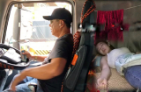 Buồng lái phía sau tài xế xe tải lớn luôn có 1 người phụ nữ, họ làm gì trên xe?