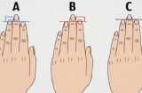 Nhìn độ dài ngón tay áp út, biết ai tương lai thành công, giàu có, chính xác hơn nhìn mặt