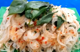 Phần “quý hơn vàng” của cây chuối, trước chỉ cho lợn ăn, nay thái ra làm nộm vừa ngon vừa bổ