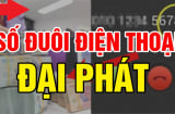 Cộng 3 số cuối cùng trên sim điện thoại: Nếu bằng số này thì xin chúc mừng, bạn cực kỳ may mắn