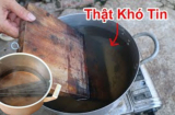 Vì sao nhiều người đem luộc cả đũa lẫn thớt cuối năm?
