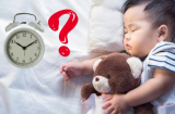 Cho trẻ đi ngủ lúc mấy giờ là tốt nhất?