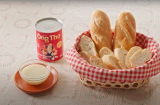 Bánh mì chấm sữa đặc- tự hào văn hóa ẩm thực Việt