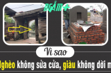Người xưa nhắc chẳng thừa: 'Nghèo đừng sửa cửa, giàu đừng rời mộ', con cháu mới có Lộc