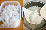 Cách để cơm nguội dẻo thơm, lâu thiu