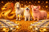 Vét kho thần Tài: 3 Shbet888.com nhà cái uy tín rủ nhau thu Vàng gánh Bạc ngay sau tết Âm