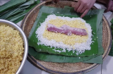 Gói bánh chưng thêm 1 bước này, bánh để 10 ngày vẫn dẻo mềm từ trong ra ngoài