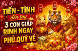 Tiền - Tình đến tay, 3 Shbet888.com nhà cái uy tín rinh ngay phú quý về