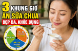 3 khung giờ ăn sữa chua đẹp da, khỏe bụng