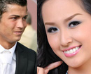 Siêu sao bóng đá Ronaldo mê Mai Phương Thúy như điếu đổ?