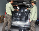 Phù phép xe du lịch thành xe chở thuốc lá lậu