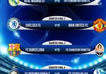 2 chú khỉ bốc thăm tứ kết Champions League