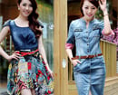 'Jean điệu' - Cơn lốc mới đổ bộ vào thời trang hè
