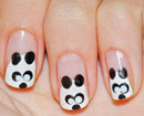 Vẽ nail gấu trúc thật xinh và dễ thương