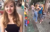 Học theo trào lưu, Bà Tưng gây sốc khi cưỡng hôn 9 đàn ông lạ mặt
