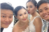 Vợ Duy Nhân bất ngờ khoe vẻ đẹp rạng rỡ khi diện váy cưới