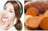 Chỉ với 1 củ khoai lang bạn đã sở hữu ngay cho mình thần dược dưỡng trắng da đơn giản tại nhà