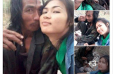 Cô gái xinh đẹp đăng ảnh bên người cha tâm thần gây 'bão' mạng xã hội