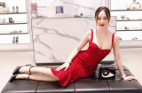 Angela Phương Trinh 'bỏ bùa yêu' người hâm mộ khi diện váy 2 dây bó sát, khoe vòng 1 cực gợi cảm