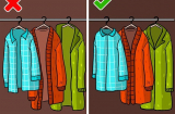 10 thói quen sai lầm khi sắp xếp, dọn dẹp tủ quần áo