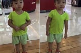 Gấp: Tìm người thân cho bé trai tầm 2 tuổi bị lạc ở tràng tiền plaza