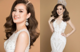 Hoa hậu Việt Nam thế giới lần đầu khoe vương miện sau 1 năm đăng quang