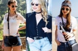 Gợi ý cách phối đồ năng động, cuốn hút với quần short jean xuống phố mùa hè