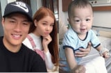 Con trai nhập viện, Kỳ Hân lo lắng đến bật khóc