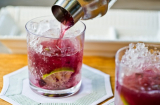 Hướng dẫn cách pha chế Cocktail Mojito nho đen