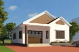 Thiết kế nhà cấp 4 tiện nghi ngay tại thành phố cho vợ chồng trẻ giá từ 200 đến 240 triệu