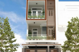 Mẫu thiết kế nhà ống 3 tầng chi tiết, hiện đại với giá thành khoảng 800 triệu