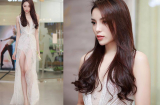 Hoa hậu Kỳ Duyên đẹp đến ngỡ ngàng khi quay về style nữ tính