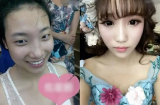 Bất ngờ với những pha 'lên đời nhan sắc' của cô dâu nhờ khả năng trang điểm ảo diệu