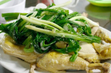 Làm gà hấp hành kiểu này sẽ cực ngon chồng con tranh nhau gắp