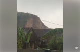 Clip: Sạt lở núi kinh hoàng ở Hưng Nguyên - Nghệ An