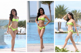Trọn bộ ảnh Huyền My diện bikini khoe thân hình bốc lửa tại Hoa hậu Hòa bình Quốc tế 2017