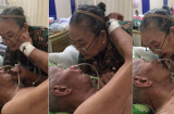 Clip: Cụ ông 'nũng nịu' với cụ bà trong bệnh viện, ai nhìn thấy cũng ước mình có một tình yêu như thế
