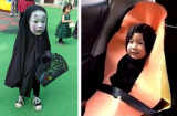 Cô bé VÔ DIỆN gây sốt mùa Halloween năm ngoái đã trở lại với TRÁI ĐU ĐỦ đáng yêu