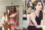 'Té ngửa' với những khoảnh khắc lộ vòng 2 to bất thường, muốn 'độn thổ' của sao Việt!