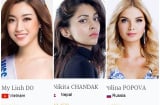 Lộ diện nhan sắc 10 'đối thủ' đầu tiên của Mỹ Linh giành vé vào top 40 Hoa hậu Thế giới 2017