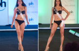 Nguyễn Thị Loan khoe thân hình nóng bỏng với bikini 'đốt cháy' đêm bán kết Miss Universe 2017