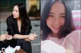 Phan Như Thảo lộ thân hình mũm mĩm nhưng rạng ngời hạnh phúc sau sinh