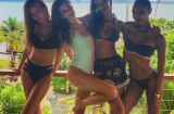 Bỏng mắt với bộ ảnh khoe vẻ gợi cảm bên bãi biển Thái Lan của các 'thiên thần' Victoria's Secret 2017