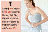 Bà bầu bị táo bón nên ăn gì?