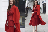 Sang chảnh với loạt áo choàng hot trend của Hồ Ngọc Hà
