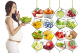 Dinh dưỡng cho bà bầu tháng thứ 4
