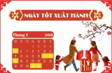 Xuất hành Xuân 2018: Xem ngày tốt xấu để xuất hành Tết Mậu Tuất 2018